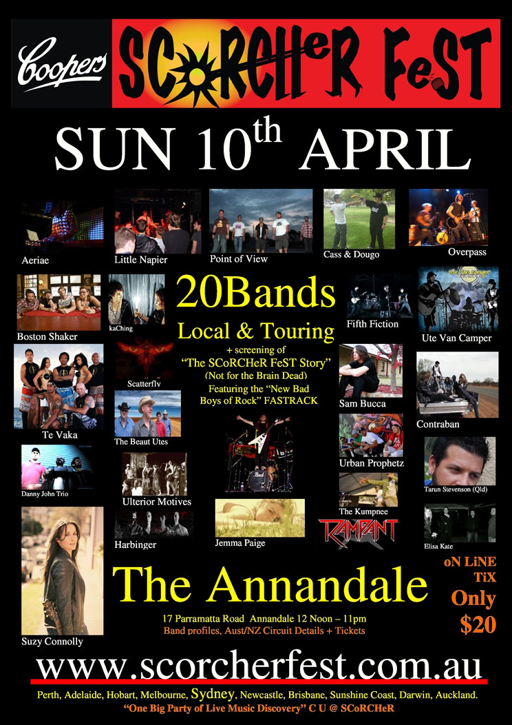 scorcherfest sydney flyer - april 2011